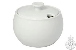 Dibbern Solid Color Weiß Zuckerdose