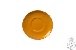 Dibbern Solid Color Bernstein Espresso-Untertasse Rund