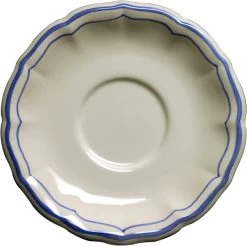 Gien Filet Bleu Tee-Untertasse US