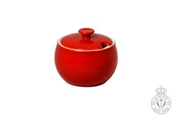 Dibbern Solid Color Paprika Zuckerdose