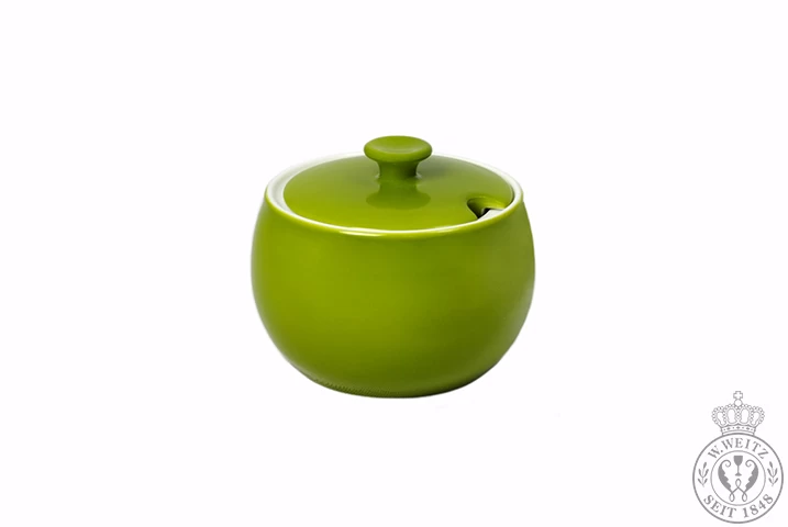 Dibbern Solid Color Oliv Zuckerdose