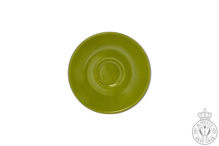Dibbern Solid Color Oliv Espresso-Untertasse Classico