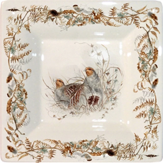 Gien Sologne Schale Quadratisch Tief 17x17cm