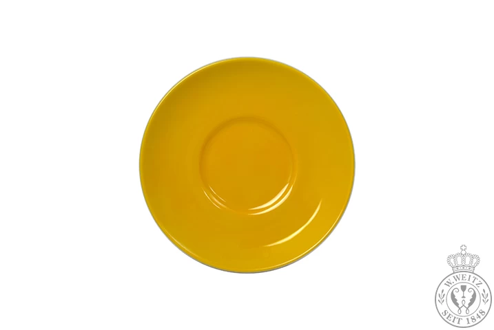 Dibbern Solid Color Sonnengelb Kaffee-Untertasse