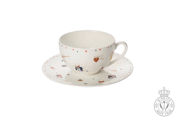 Dibbern Santa Claus Kaffee-/Tee-Untertasse Rund 0,20ltr. / 0,25ltr.