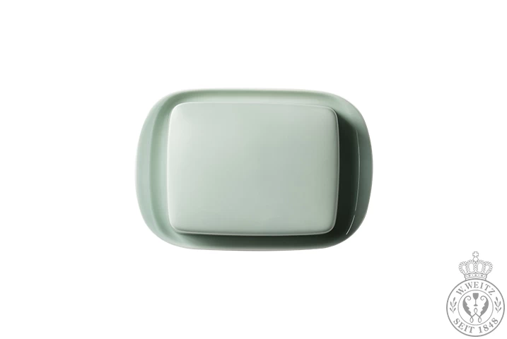 Dibbern Solid Color Salbei Butterdose – Bild 2