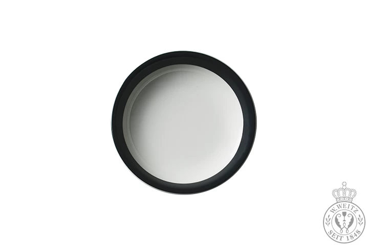 Dibbern Solid Color Anthrazit Dessertschale 16cm – Bild 2