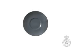 Dibbern Solid Color Anthrazit Kaffee-Untertasse