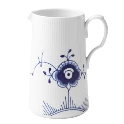 Royal Copenhagen Mega Blau Gerippt Krug Modern 1,50ltr.