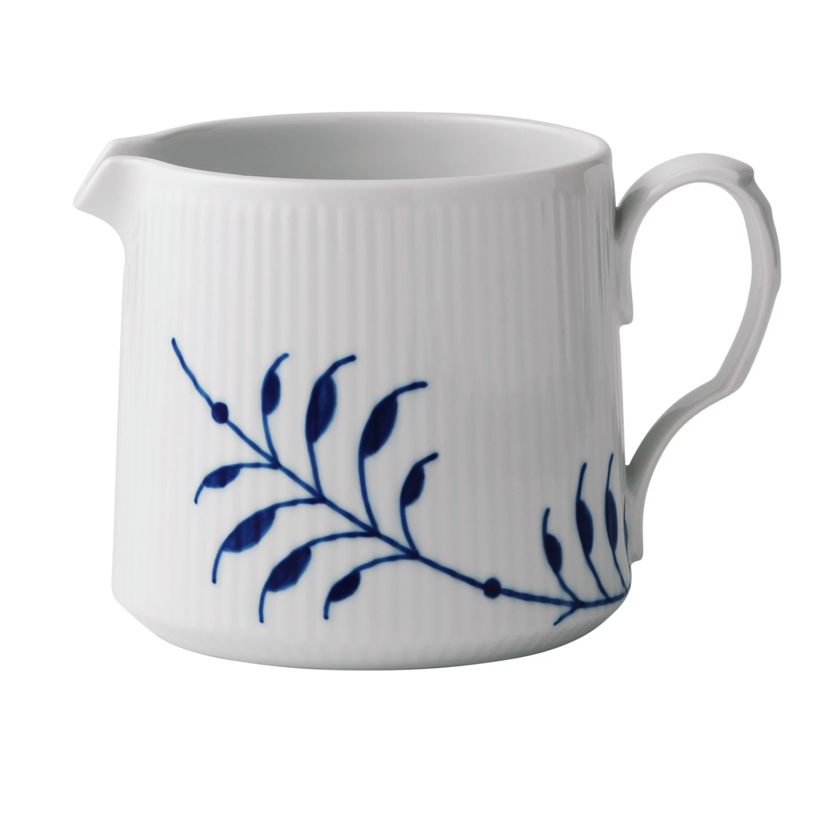 Royal Copenhagen Mega Blau Gerippt Krug Modern 0,70ltr.