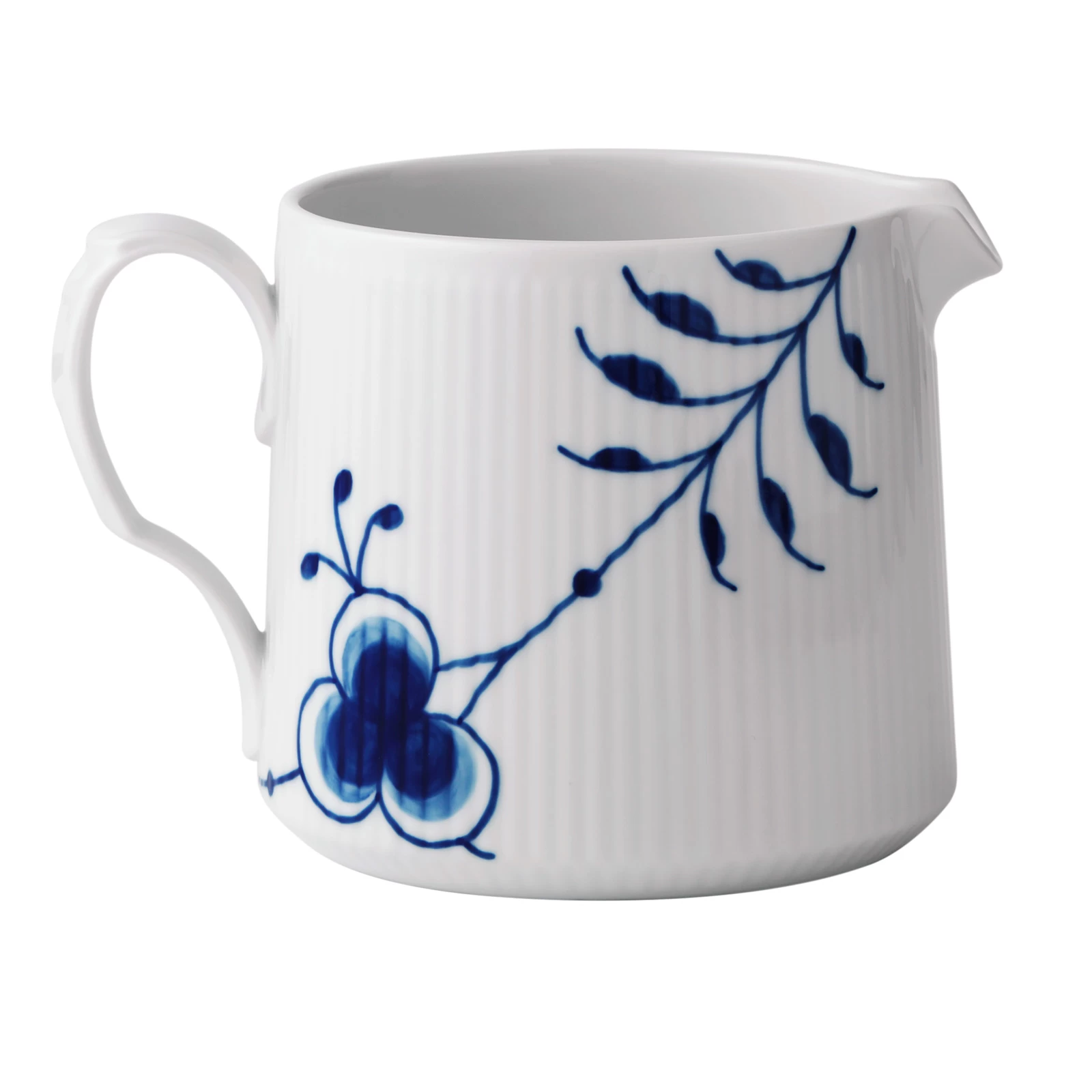 Royal Copenhagen Mega Blau Gerippt Krug Modern 0,70ltr. – Bild 2