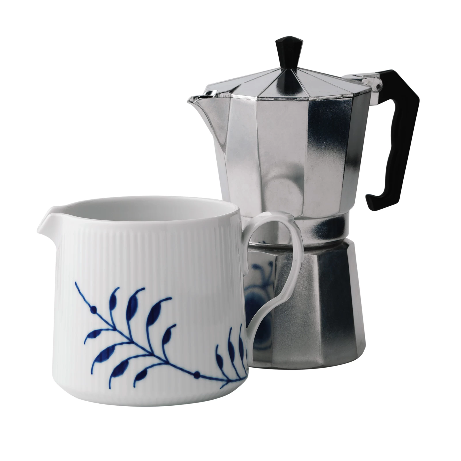 Royal Copenhagen Mega Blau Gerippt Krug Modern 0,70ltr. – Bild 3