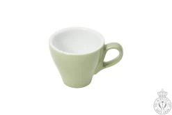 Dibbern Solid Color Khaki Espresso-Obertasse Classico