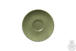 Dibbern Solid Color Khaki Espresso-Untertasse Classico