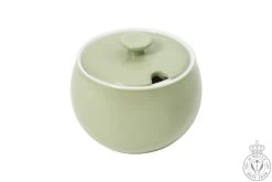 Dibbern Solid Color Khaki Zuckerdose