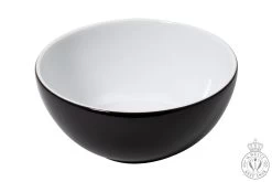 Dibbern Solid Color Schwarz Schale 0,60ltr.