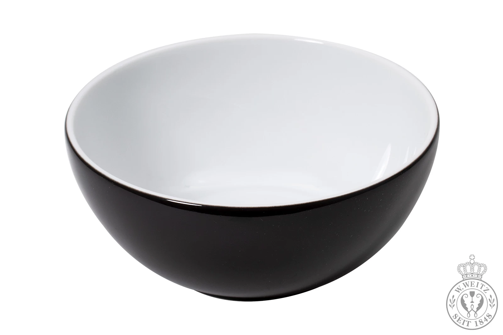 Dibbern Solid Color Schwarz Schale 0,60ltr.