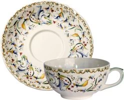 Gien Toscana Frühstücks-Untertasse 18cm