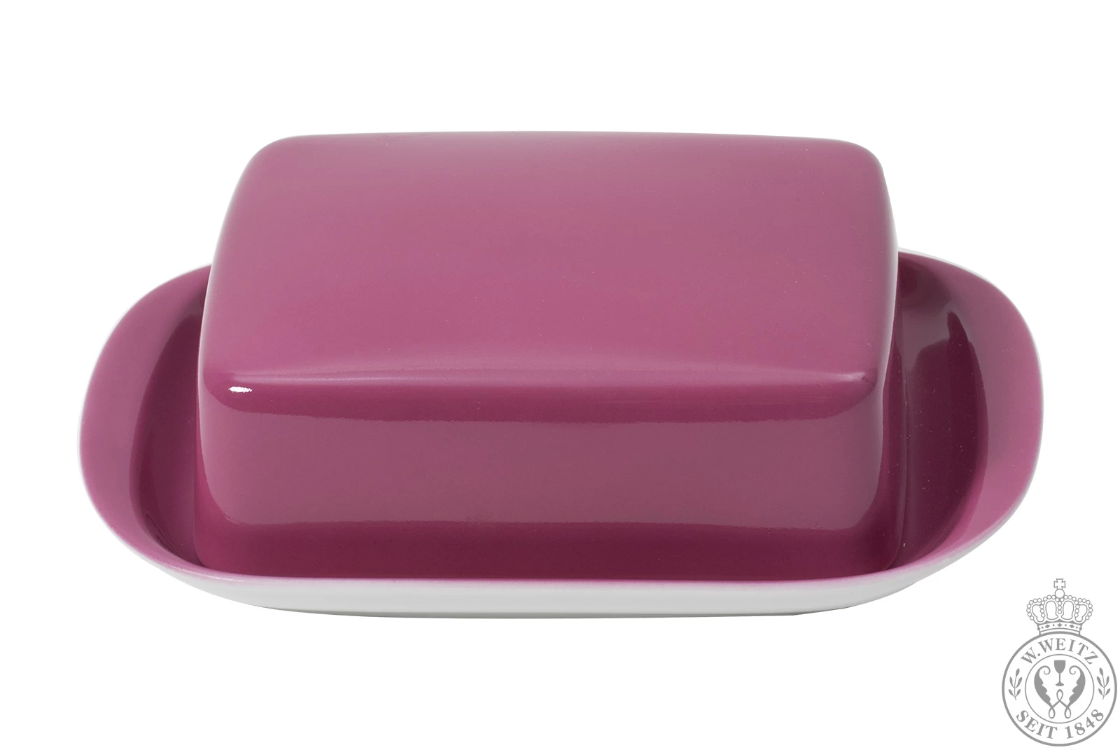 Dibbern Solid Color Himbeere Butterdose