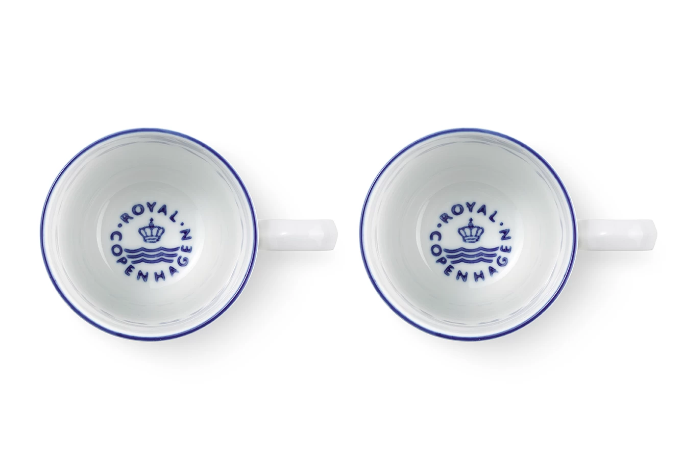 Royal Copenhagen Blueline Becher Mit Henkel 0,28ltr. 2er Set – Bild 3