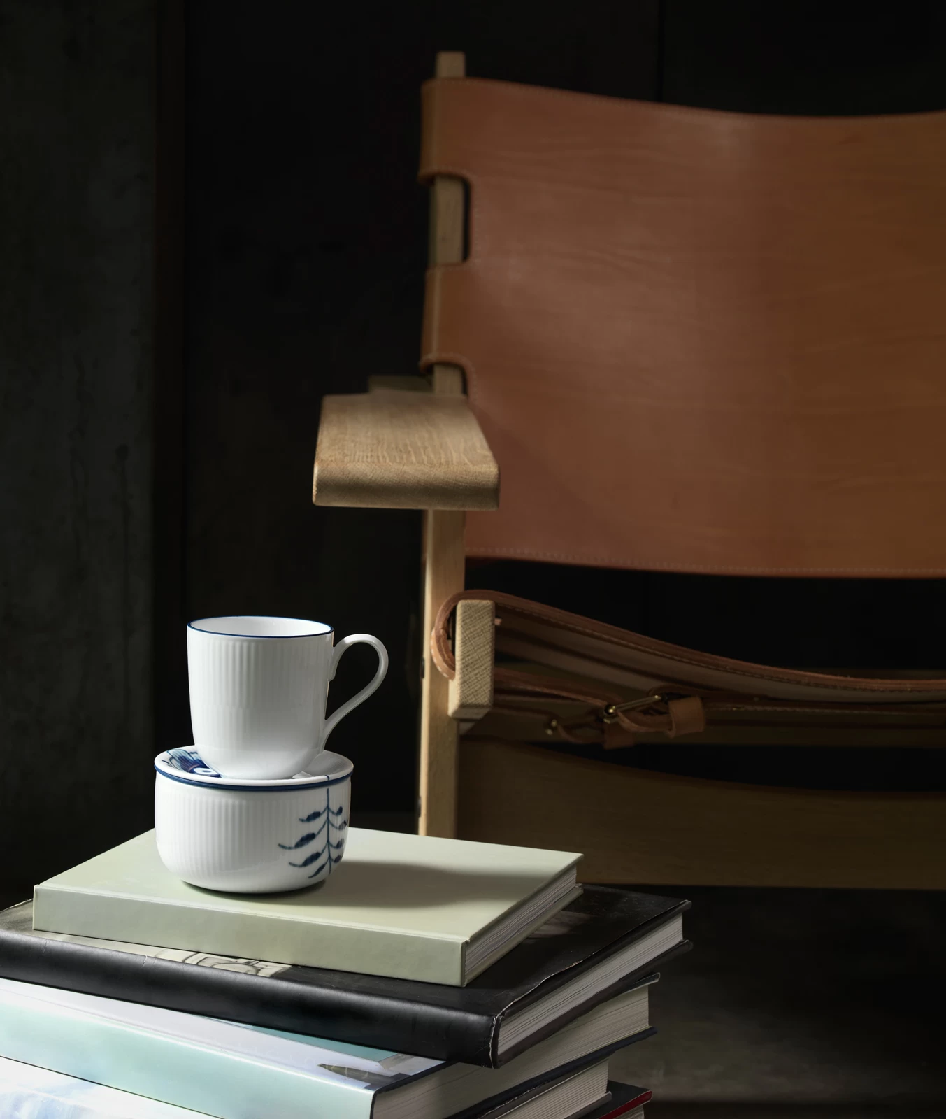 Royal Copenhagen Blueline Becher Mit Henkel 0,28ltr. 2er Set – Bild 4