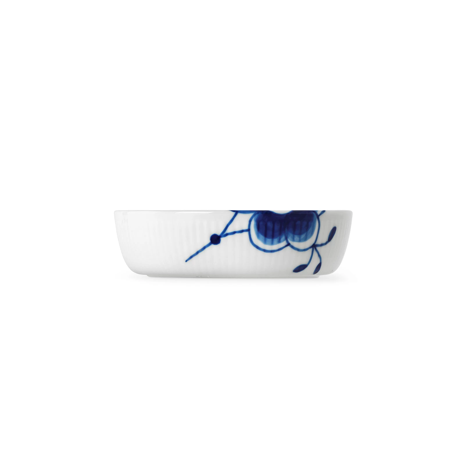 Royal Copenhagen Mega Blau Gerippt Schale 12,5cm 1061131