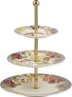 Gien Millefleurs Etagere 3-stöckig 30cm
